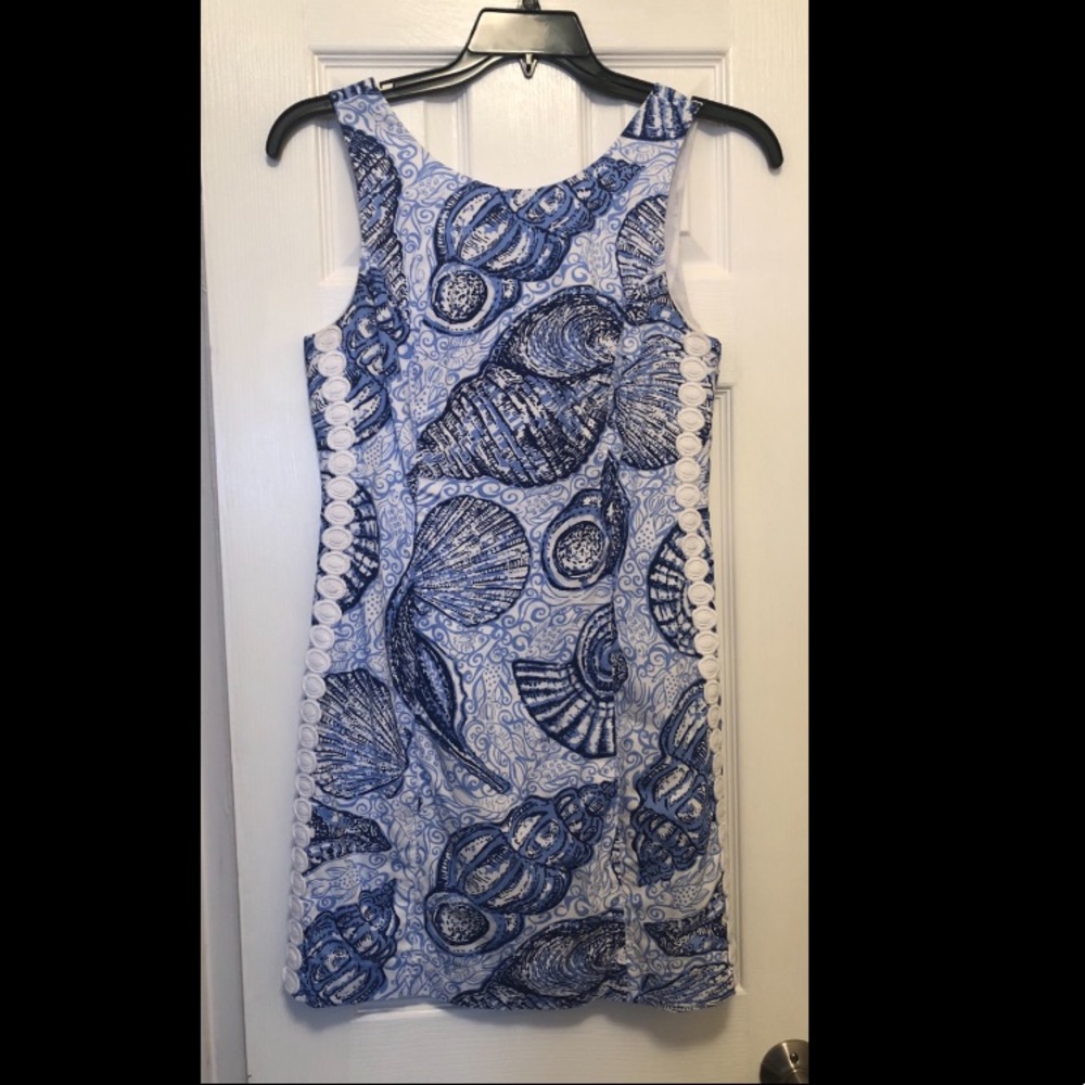 Mila Shift in stuffed shells print